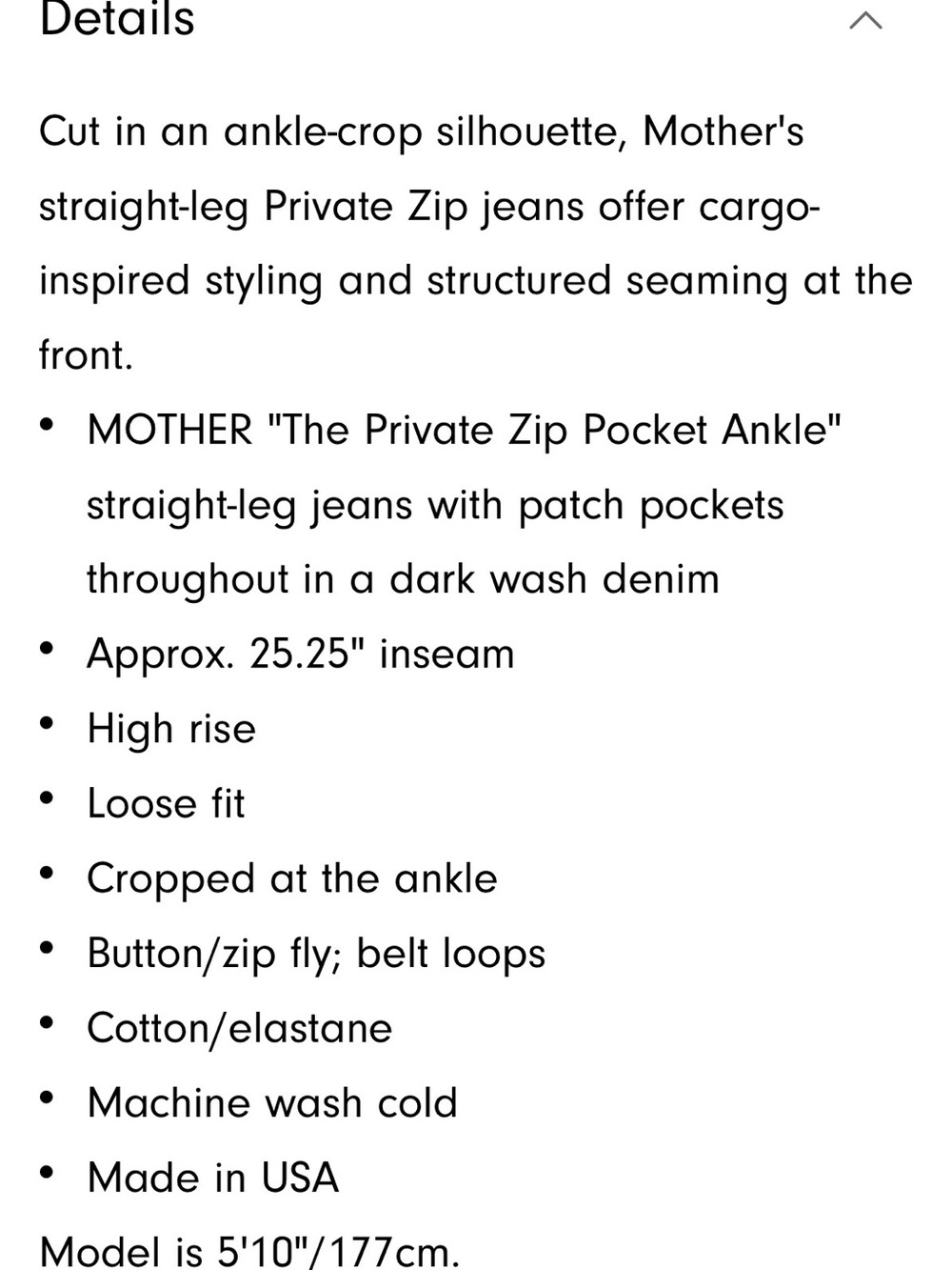 MOTHER Women's High-Rise Straight-Leg Utility Jeans in Dark Blue - Picture 10 of 10